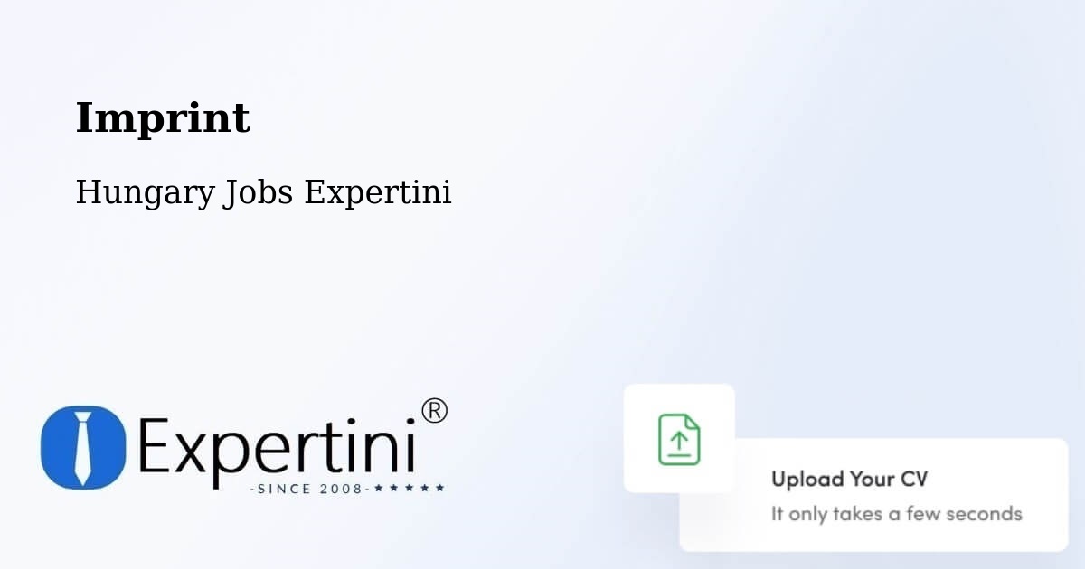 Imprint – Sellye - Hungary Jobs Expertini