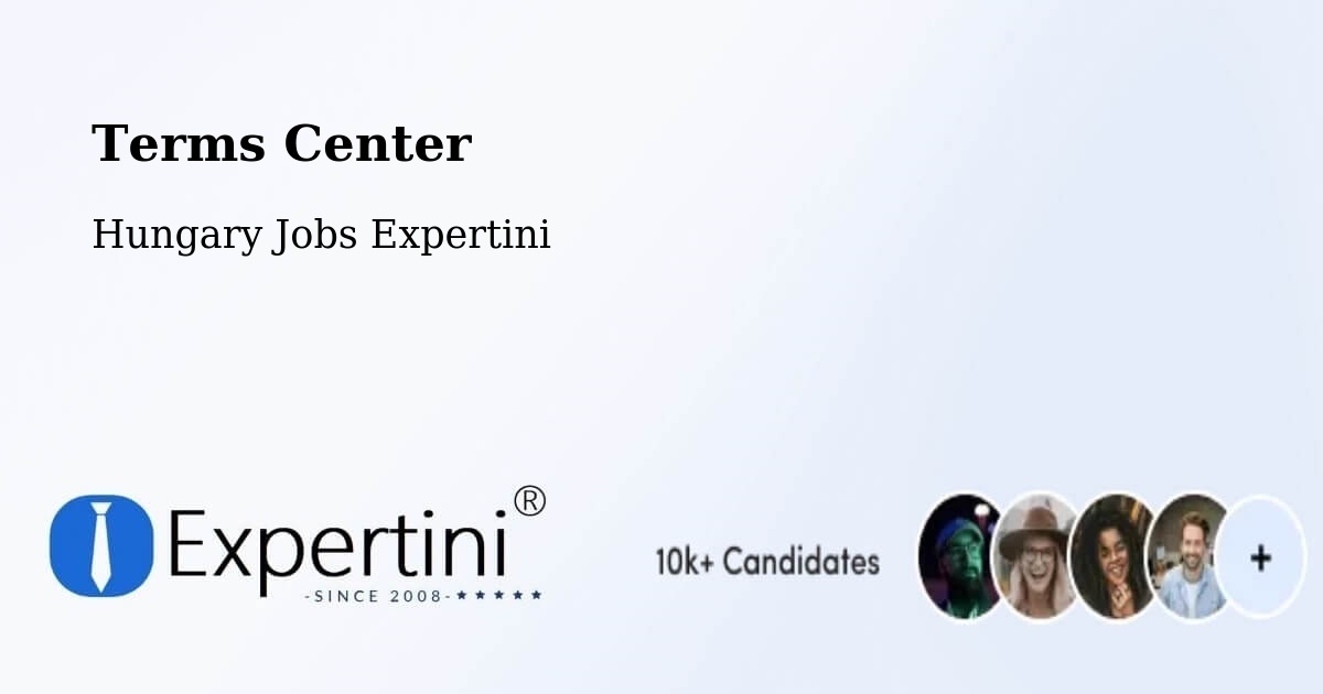Terms of Service – Sellye - Hungary Jobs Expertini